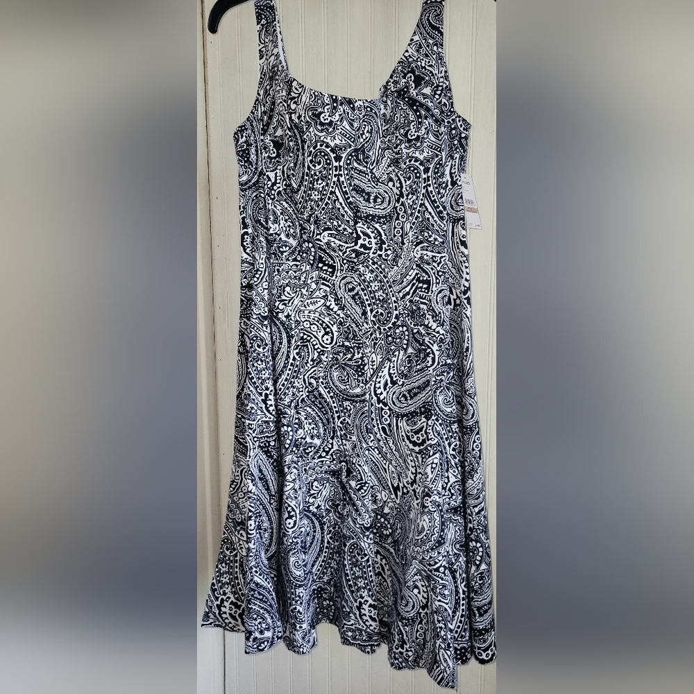 Nine West paisley dress